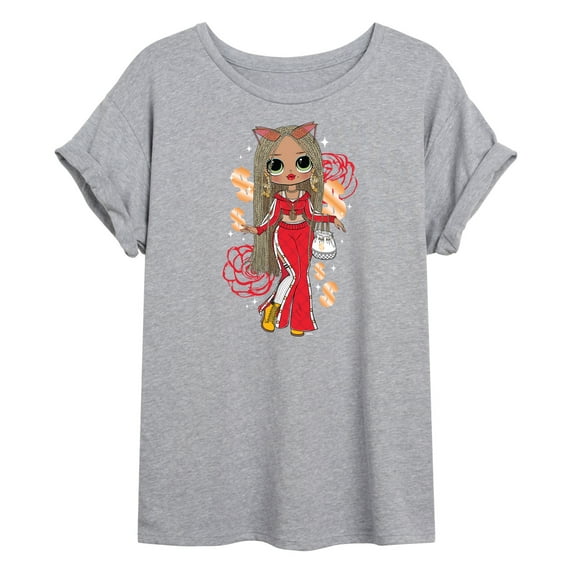 LOL OMG! Fashion Dolls - Money & Swag - Juniors Ideal Flowy Muscle T-Shirt