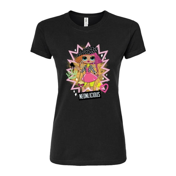 LOL OMG! Fashion Dolls - Neonlicious - Juniors Fitted Graphic T-Shirt