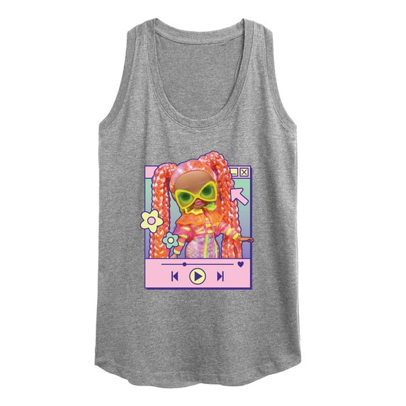 LOL OMG! Fashion Dolls - Play Dazzle Music - Women's Racerback Tank Top