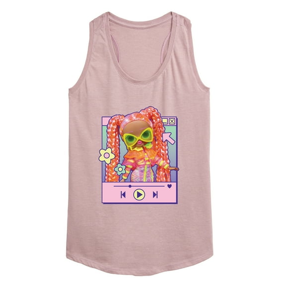 LOL OMG! Fashion Dolls - Play Dazzle Music - Women's Racerback Tank Top