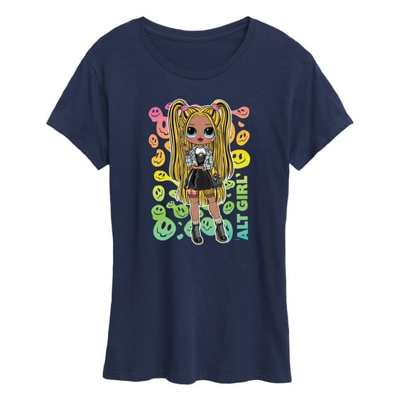 LOL OMG! Fashion Dolls - Rainbow ALT Girl - Women's Short Sleeve Graphic T-Shirt