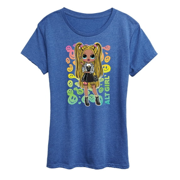 LOL OMG! Fashion Dolls - Rainbow ALT Girl - Women's Short Sleeve Graphic T-Shirt