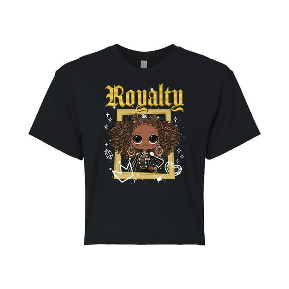 LOL OMG! Fashion Dolls - Royal Bee - Juniors Cropped Cotton Blend T-Shirt