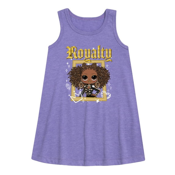 LOL OMG! Fashion Dolls - Royal Bee - Toddler & Youth Girls A-line Dress