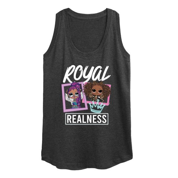 LOL OMG! Fashion Dolls - Royal Realness - Women's Racerback Tank Top