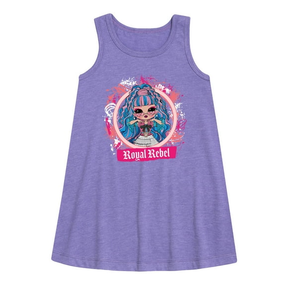 LOL OMG! Fashion Dolls - Royal Rebel - Toddler & Youth Girls A-line Dress