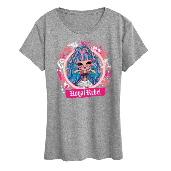 LOL OMG! Fashion Dolls - Royal Rebel - Women's Short Sleeve Graphic T-Shirt