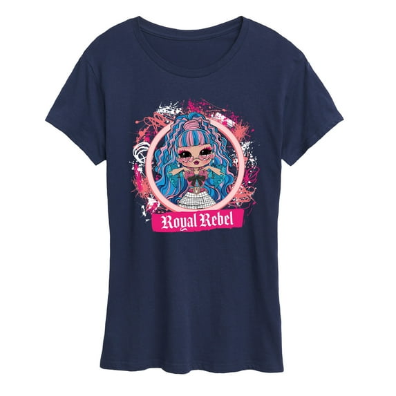 LOL OMG! Fashion Dolls - Royal Rebel - Women's Short Sleeve Graphic T-Shirt