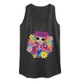 thumbnail image 1 of LOL OMG! Fashion Dolls - Skater Chick w/ Flowers - Women's Racerback Tank Top, 1 of 5