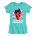 thumbnail image 1 of LOL OMG! Fashion Dolls - Spicy Babe - Hearts & Flames - Toddler & Youth Girls Short Sleeve Graphic T-Shirt, 1 of 5