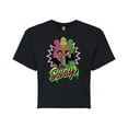 thumbnail image 1 of LOL OMG! Fashion Dolls - Sways Spray Paint - Juniors Cropped Cotton Blend T-Shirt, 1 of 5