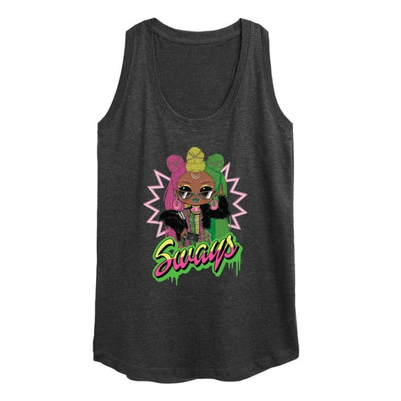 LOL OMG! Fashion Dolls - Sways Spray Paint - Women's Racerback Tank Top