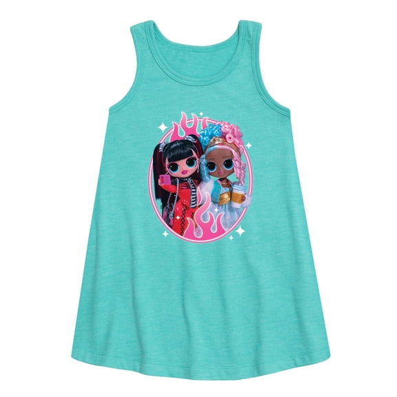 LOL OMG! Fashion Dolls - Sweet & Spicy Babes - Toddler & Youth Girls A-line Dress