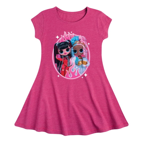 LOL OMG! Fashion Dolls - Sweet & Spicy Babes - Toddler & Youth Girls Fit & Flare Dress