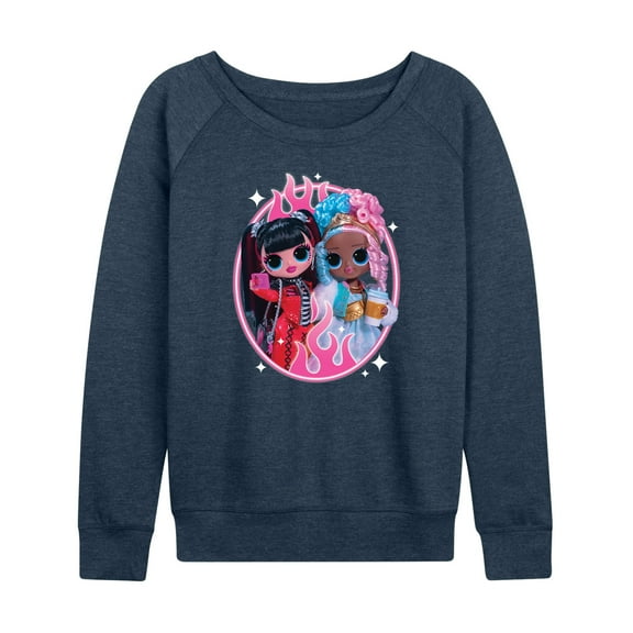 LOL OMG! Fashion Dolls - Sweet & Spicy Babes - Women's Lightweight French Terry Long Sleeve Shirt