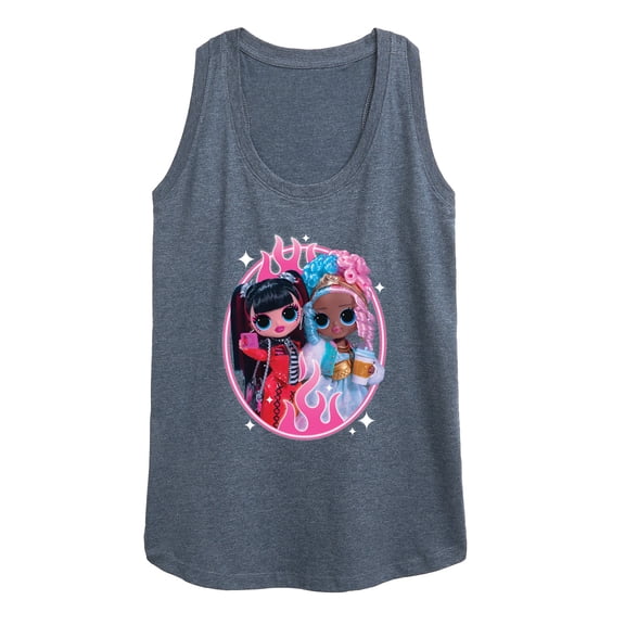 LOL OMG! Fashion Dolls - Sweet & Spicy Babes - Women's Racerback Tank Top
