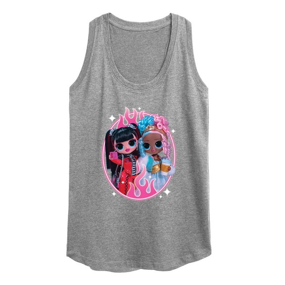 LOL OMG! Fashion Dolls - Sweet & Spicy Babes - Women's Racerback Tank Top