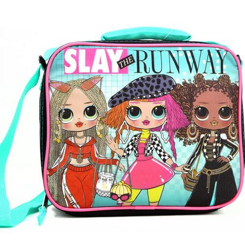 LOL OMG! Rectangle Lunch Bag with Strap