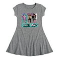 thumbnail image 1 of LOL OMG - Winter Dolls - Chill Out - Toddler & Youth Girls Fit & Flare Dress, 1 of 1