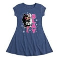 thumbnail image 1 of LOL OMG - Winter Dolls - Slay All Day - Toddler & Youth Girls Fit & Flare Dress, 1 of 4
