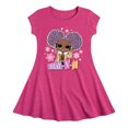 thumbnail image 1 of LOL OMG - Winter Dolls - Slay N' It - Toddler & Youth Girls Fit & Flare Dress, 1 of 1