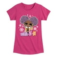 thumbnail image 1 of LOL OMG - Winter Dolls - Slay N' It - Toddler & Youth Girls Short Sleeve Graphic T-Shirt, 1 of 5