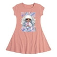 thumbnail image 1 of LOL OMG - Winter Dolls - U Glow Girl Disco - Toddler & Youth Girls Fit & Flare Dress, 1 of 1