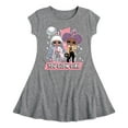 thumbnail image 1 of LOL OMG - Winter Dolls - You Glow Girl - Toddler & Youth Girls Fit & Flare Dress, 1 of 1