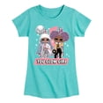 thumbnail image 1 of LOL OMG - Winter Dolls - You Glow Girl - Toddler & Youth Girls Short Sleeve Graphic T-Shirt, 1 of 5