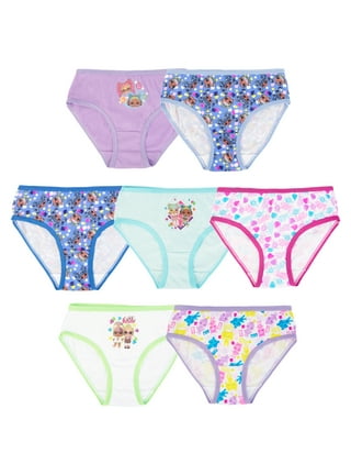 L.O.L Surprise! Girls Briefs Panties, 7 Pack, Sizes 4-8 - DroneUp Delivery