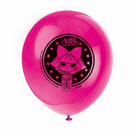 LOL Surprise! 12 inch Latex Balloons [8 Per Package]