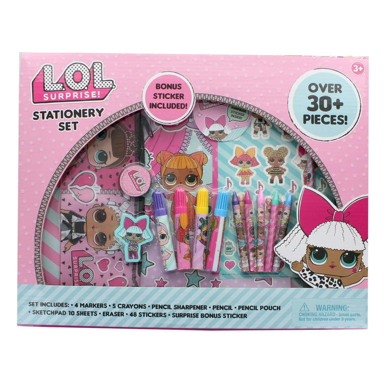 LOL Surprise! 30+-Piece Stationery Set - Main Image