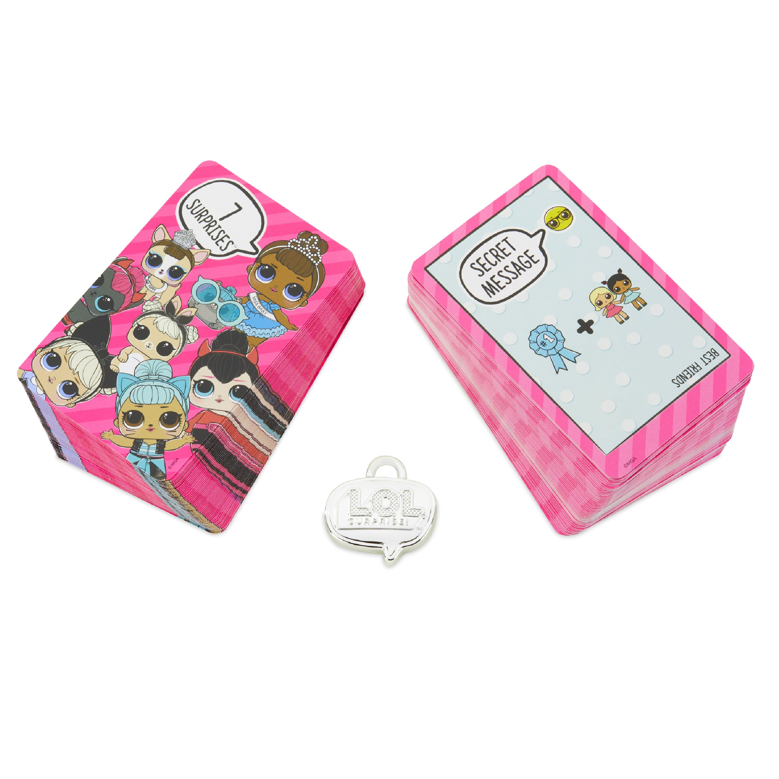 L.O.L. Surprise!: 7 Surprises Card Game With A Collectible Charm