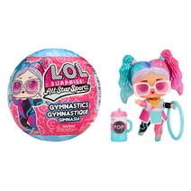 LOL Surprise All Star Sports Gymnastics with Collectible Doll, 8 Surprises, Balance Beam Ball, Sports Gift, Limited Edition, Ages 4+