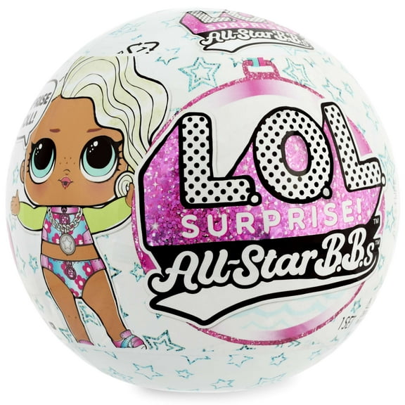 LOL Surprise All Stars BBs Series 4 Summer Games Sea Queens Mystery Pack (1 RANDOM Figure)