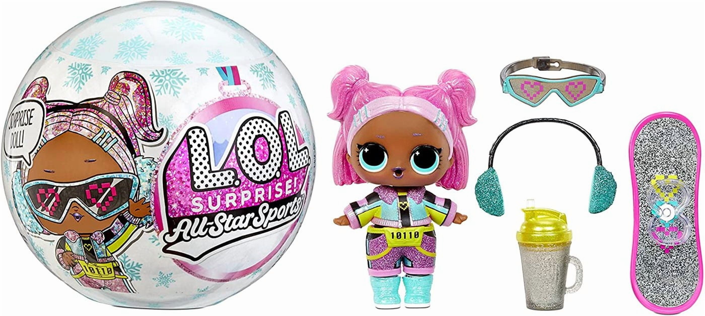 LOL Surprise All Stars BBs Series 5 Winter Games Icy Sk8tes Mystery Pack (Blue)