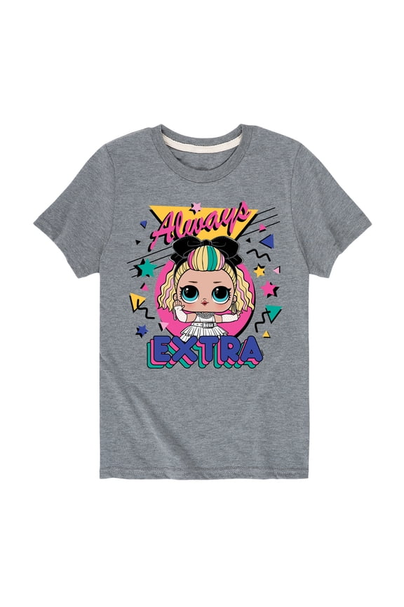 LOL Surprise! - Always Extra - Toddler And Youth Short Sleeve Graphic T-Shirt