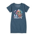 thumbnail image 1 of LOL Surprise! Americana - 4th of July - B.B. Ur A Firework - Toddler & Youth Girls Fleece Dress, 1 of 5