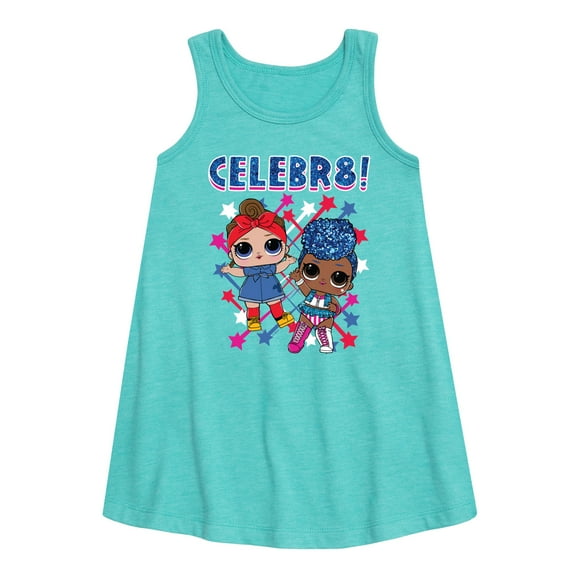 LOL Surprise! Americana - 4th of July - Celebr8! - Toddler & Youth Girls A-line Dress