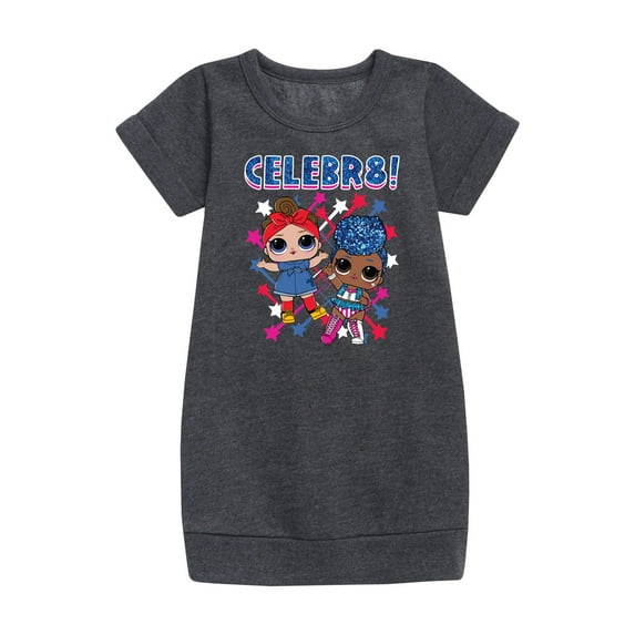 LOL Surprise! Americana - 4th of July - Celebr8! - Toddler & Youth Girls Fleece Dress