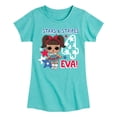 thumbnail image 1 of LOL Surprise! Americana - 4th of July - Stars & Stripes 4 Eva - Toddler & Youth Girls Short Sleeve Graphic T-Shirt, 1 of 5