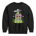 thumbnail image 1 of LOL Surprise! - Astro Bb Alien - Toddler And Youth Crewneck Fleece Sweatshirt, 1 of 5