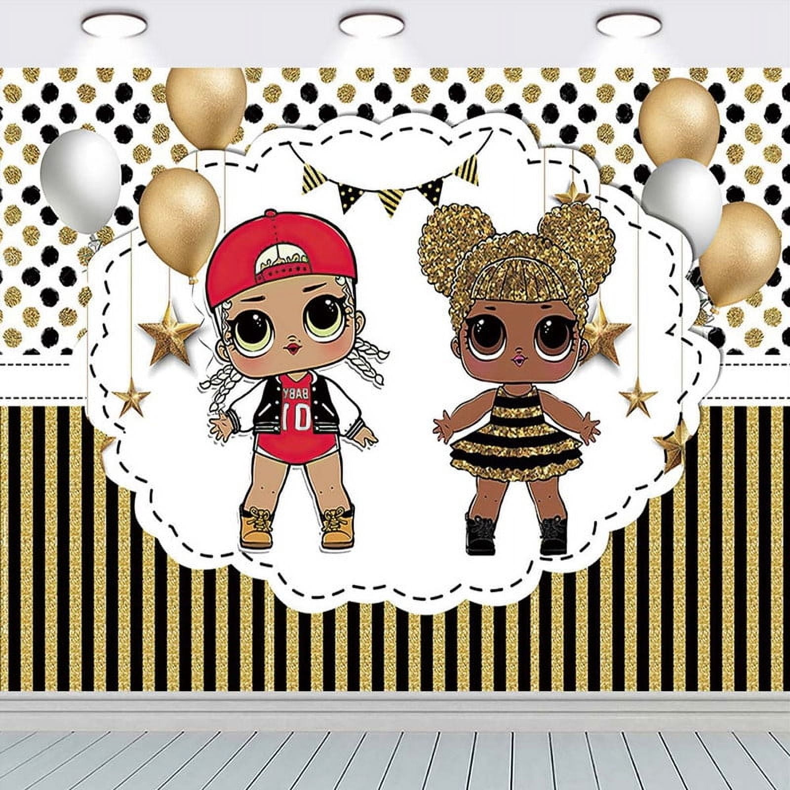 LOL Surprise Background Backdrop Party Supplies Taspestry Wall Decor ...