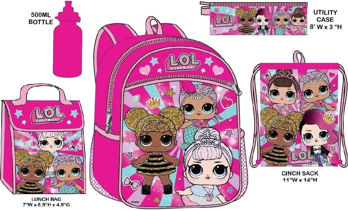 LOL Surprise Filles Sac à Dos Avec Lunchkit Cote dIvoire Ubuy