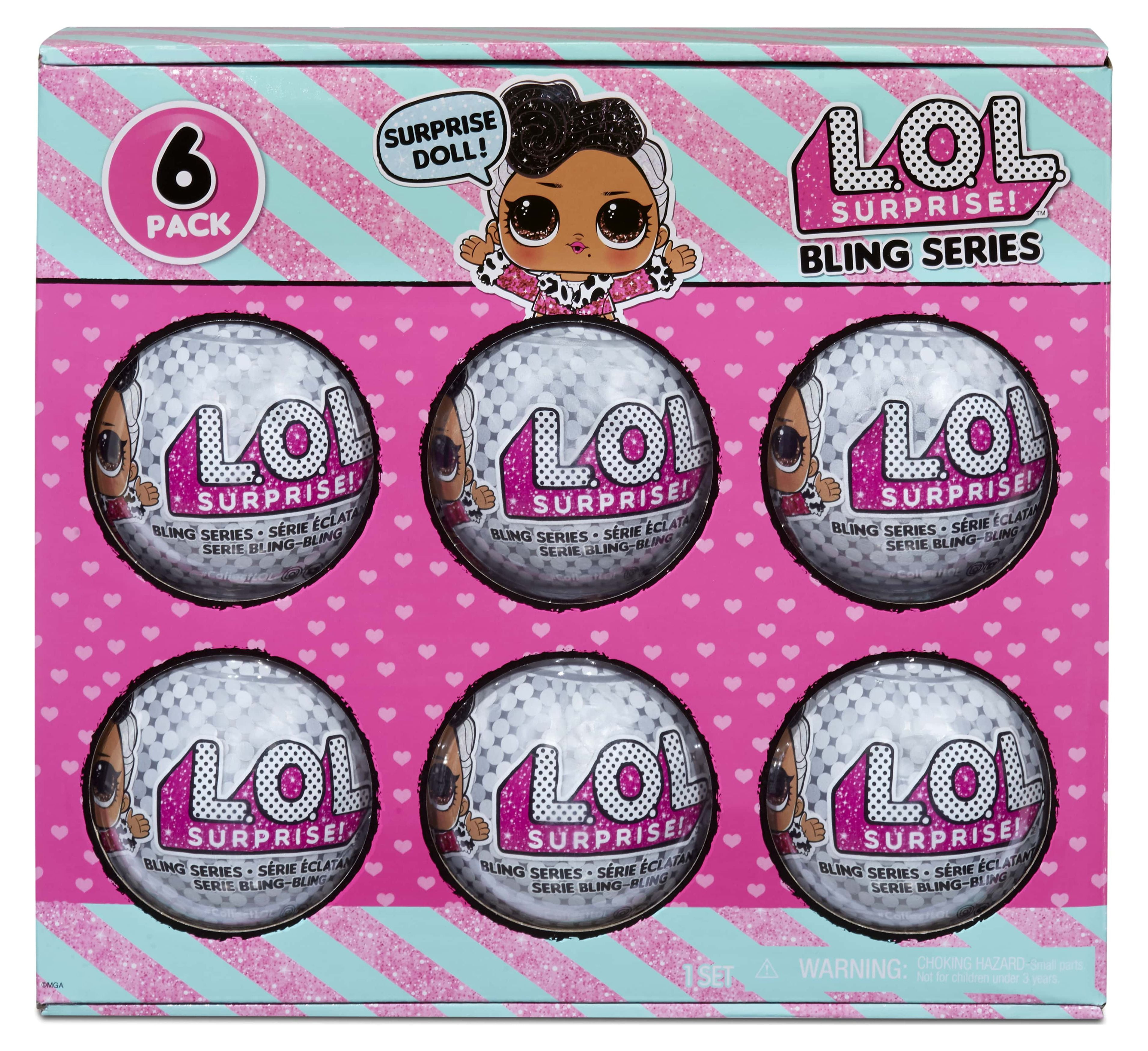 LOL Surprise Tots Ball Series 2, Great Gift for Kids Ages 4 5 6+