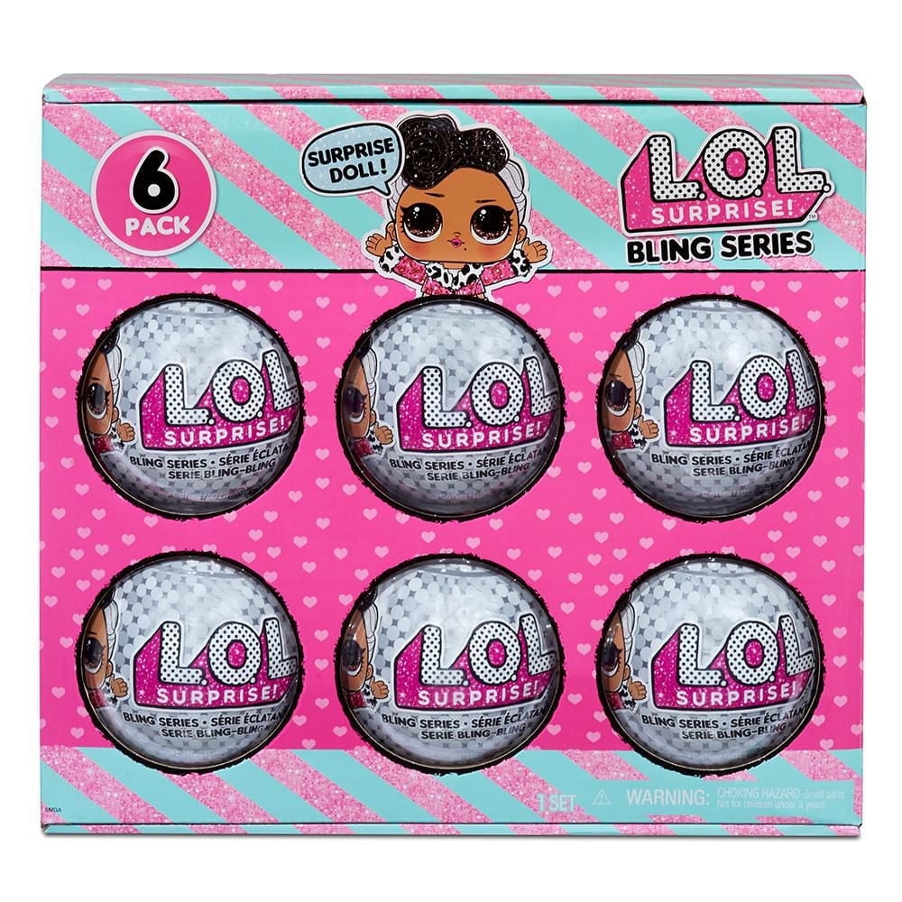 LOL Surprise Bling Tot 6pk - Walmart.com
