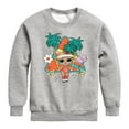 thumbnail image 1 of LOL Surprise! - Boogie Babe Palm Trees - Toddler And Youth Crewneck Fleece Sweatshirt, 1 of 5