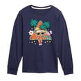 thumbnail image 1 of LOL Surprise! - Boogie Babe Palm Trees - Toddler And Youth Long Sleeve Graphic T-Shirt, 1 of 5