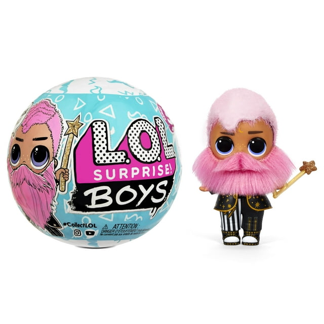 LOL Surprise Boys Series 5 Boy Doll With 7 Surprises, Accessories, Surprise Dolls With Flocked Hair