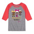 thumbnail image 1 of LOL Surprise! - Bravo Babes - Toddler And Youth Raglan Graphic T-Shirt, 1 of 6